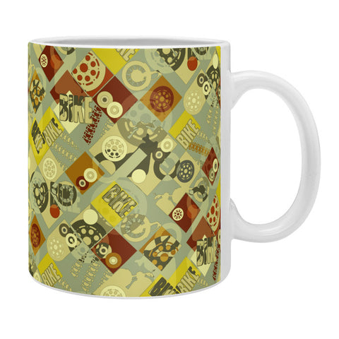 Sharon Turner Bike Retro Coffee Mug