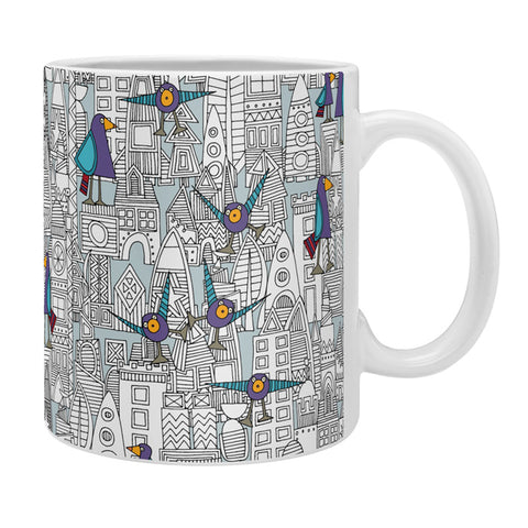 Sharon Turner Birds And Rockets Coffee Mug