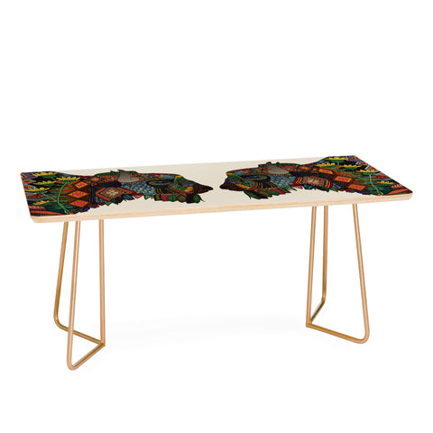 Sharon Turner bison Coffee Table