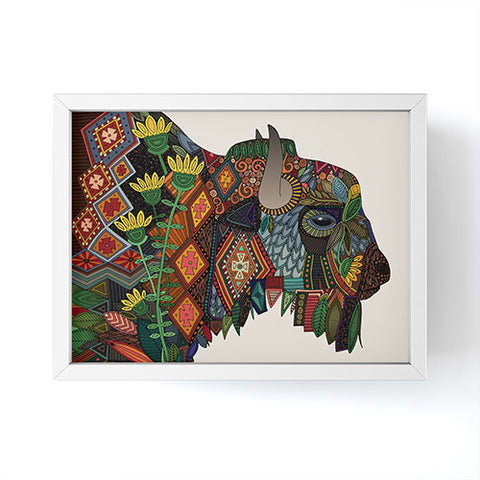Sharon Turner bison Framed Mini Art Print
