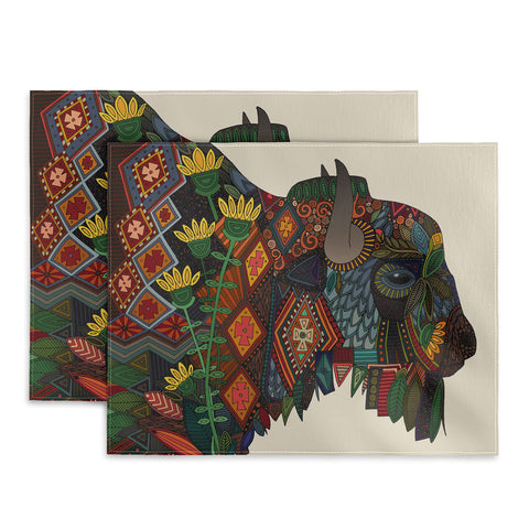 Sharon Turner bison Placemat