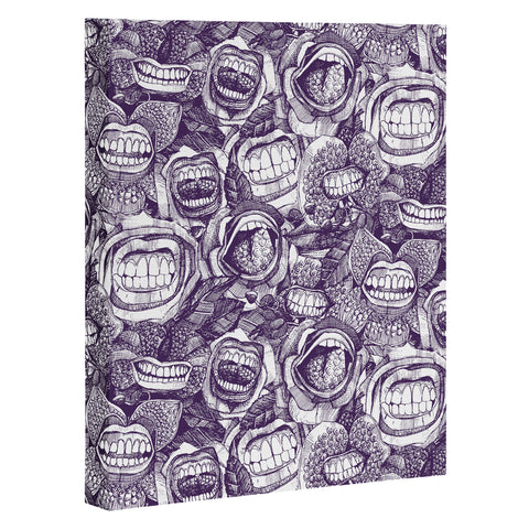 Sharon Turner BITE ME roses orchids ACAI Art Canvas