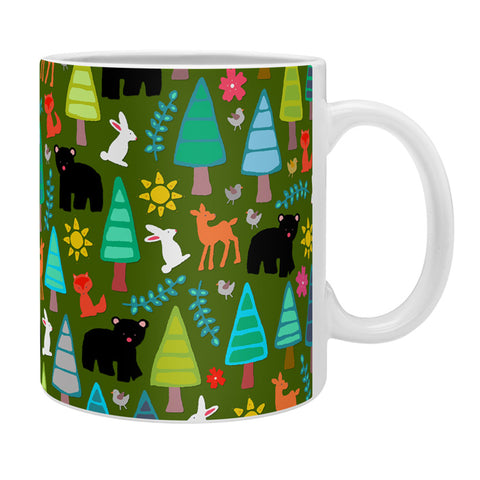 Sharon Turner black bear woodland Coffee Mug