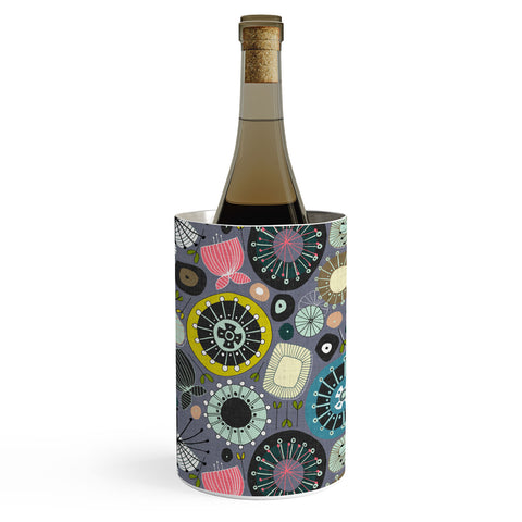 Sharon Turner blooms amethyst Wine Chiller