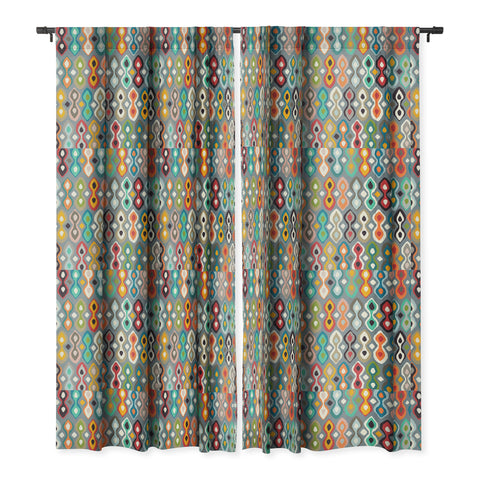 Sharon Turner brocade Blackout Window Curtain