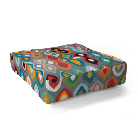 Sharon Turner brocade Floor Pillow Square