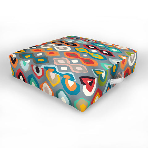 Sharon Turner brocade Outdoor Floor Cushion