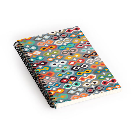 Sharon Turner brocade Spiral Notebook
