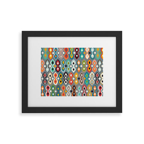 Sharon Turner brocade Framed Art Print