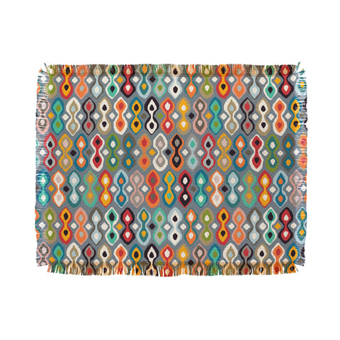 Sharon Turner brocade Throw Blanket