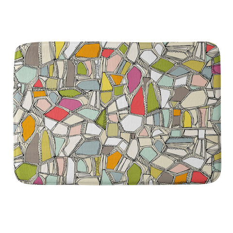 Sharon Turner BROKEN POP Memory Foam Bath Mat