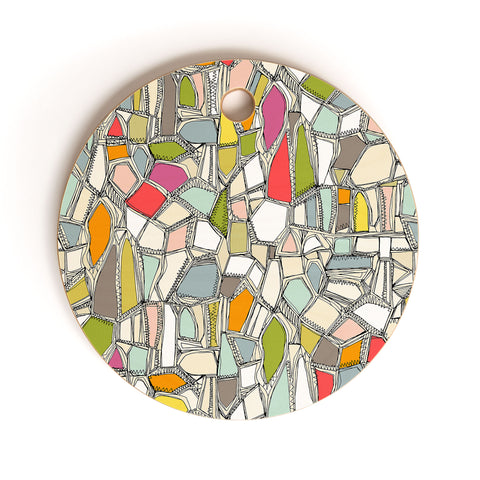 Sharon Turner BROKEN POP Cutting Board Round