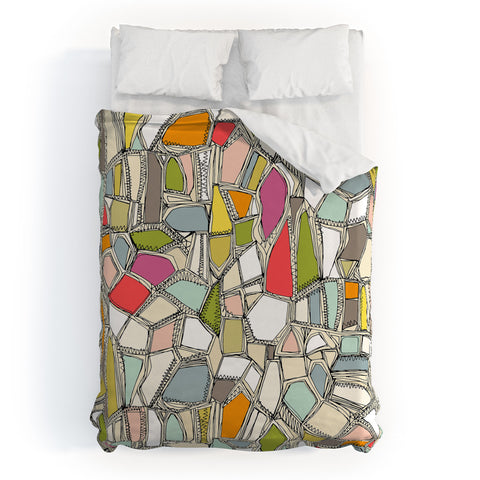 Sharon Turner BROKEN POP Duvet Cover