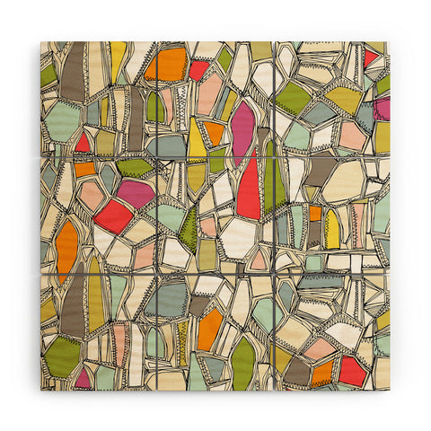 Sharon Turner BROKEN POP Wood Wall Mural