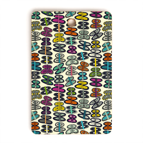 Sharon Turner butterfly pop Cutting Board Rectangle