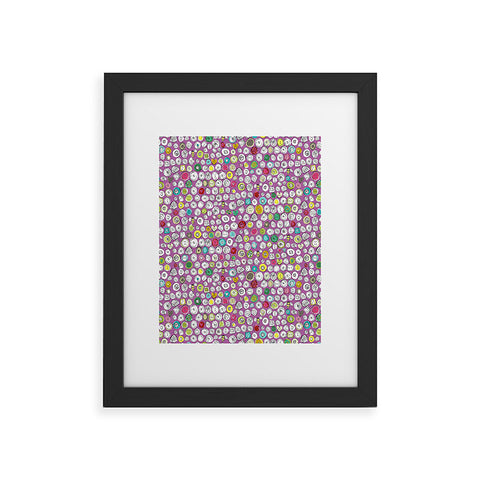 Sharon Turner Buttons And Bees Framed Art Print