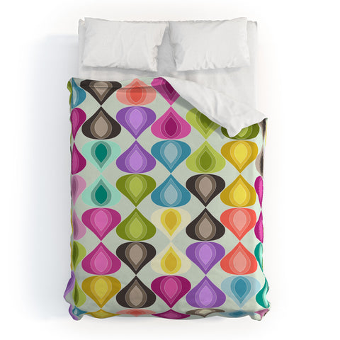Sharon Turner Candy Gouttelette Duvet Cover