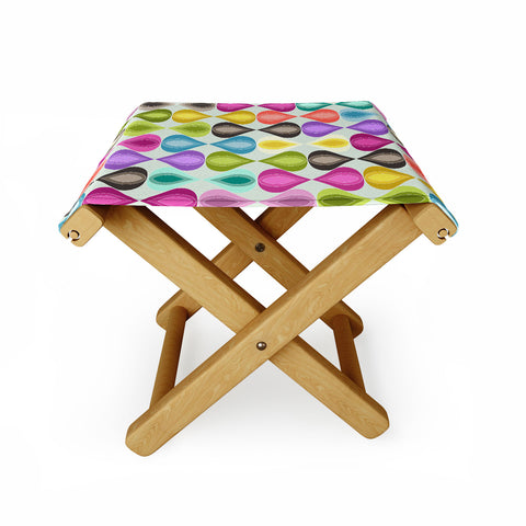 Sharon Turner Candy Gouttelette Folding Stool