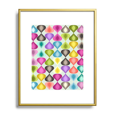 Sharon Turner Candy Gouttelette Metal Framed Art Print