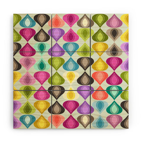 Sharon Turner Candy Gouttelette Wood Wall Mural