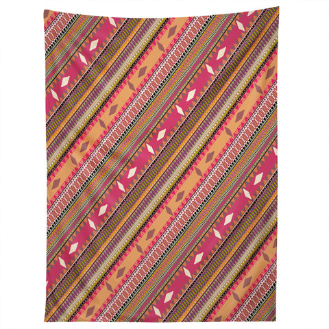 Sharon Turner Candy Kiss Stripe Tapestry