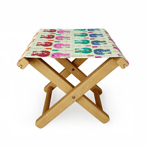 Sharon Turner Candy Rock Folding Stool