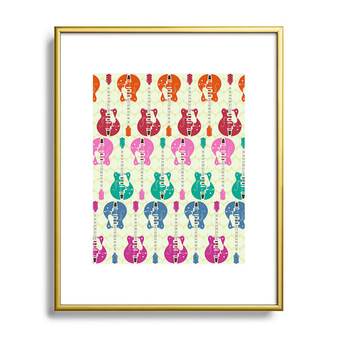 Sharon Turner Candy Rock Metal Framed Art Print