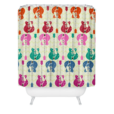 Sharon Turner Candy Rock Shower Curtain