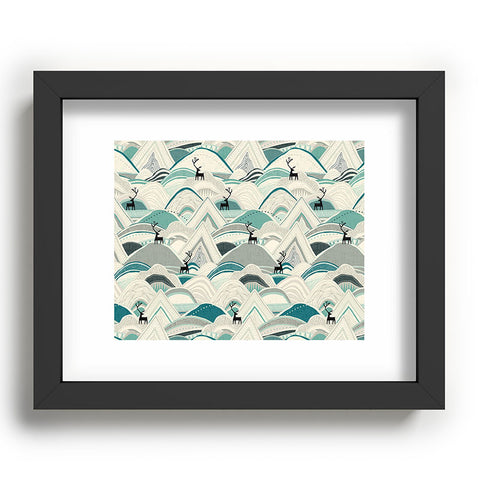 Sharon Turner caribou mountains Recessed Framing Rectangle