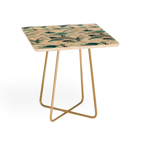 Sharon Turner caribou mountains Side Table