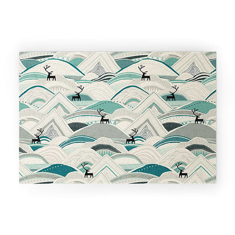 Sharon Turner caribou mountains Welcome Mat