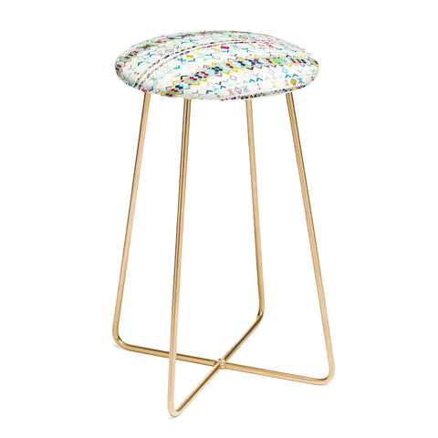 Sharon Turner celebration weave Counter Stool