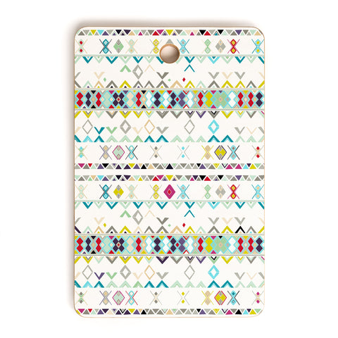 Sharon Turner celebration weave Cutting Board Rectangle