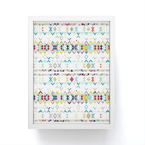 Sharon Turner celebration weave Framed Mini Art Print