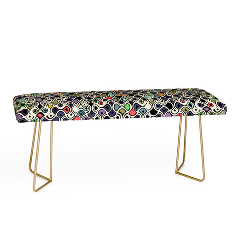 Sharon Turner Cellular Ombre Bench