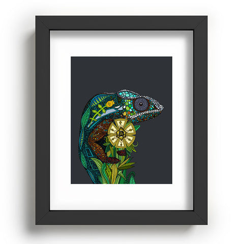 Sharon Turner Chameleon Pewter Recessed Framing Rectangle