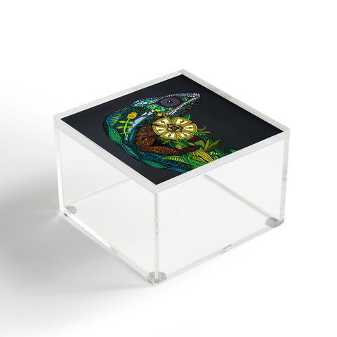 Sharon Turner Chameleon Pewter Acrylic Box