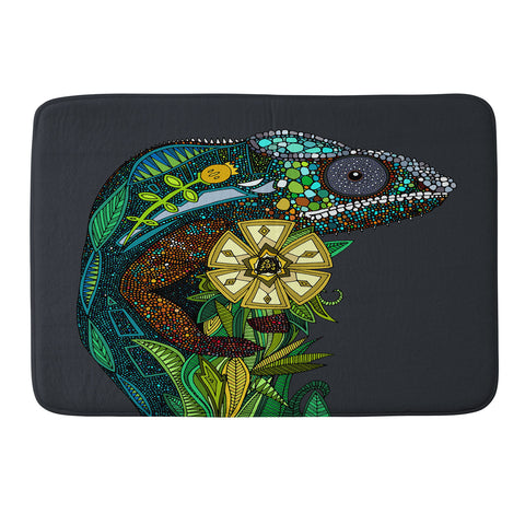Sharon Turner Chameleon Pewter Memory Foam Bath Mat
