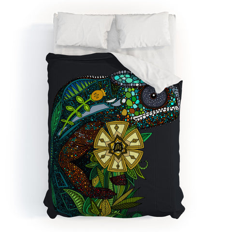 Sharon Turner Chameleon Pewter Comforter