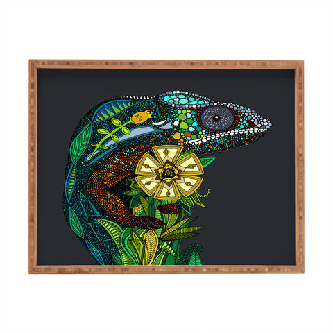 Sharon Turner Chameleon Pewter Rectangular Tray