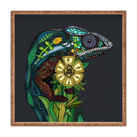 Sharon Turner Chameleon Pewter Square Tray