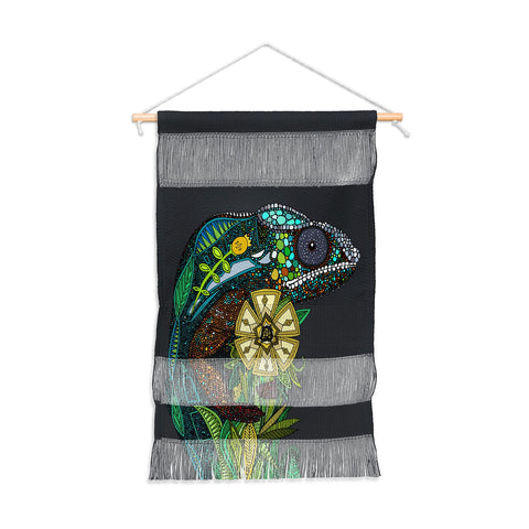 Sharon Turner Chameleon Pewter Wall Hanging Portrait