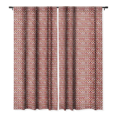 Sharon Turner Chilli Pestle Blackout Window Curtain