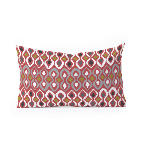 Sharon Turner Chilli Pestle Oblong Throw Pillow