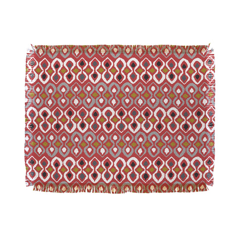 Sharon Turner Chilli Pestle Throw Blanket