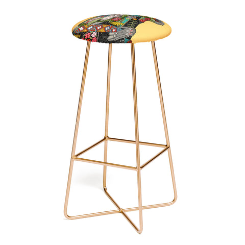 Sharon Turner Chimpanzee Love Bar Stool