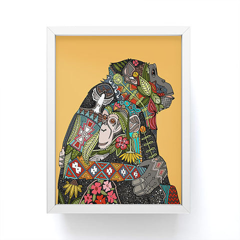 Sharon Turner Chimpanzee Love Framed Mini Art Print