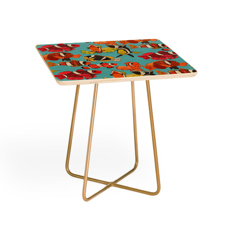 Sharon Turner Clownfish Blue Side Table
