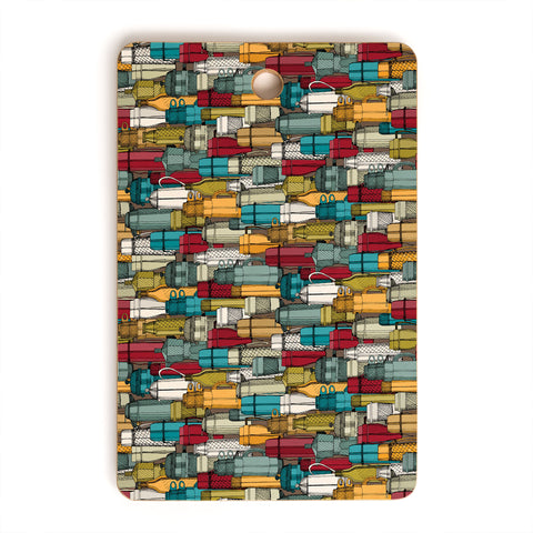 Sharon Turner Coffee Time Cutting Board Rectangle