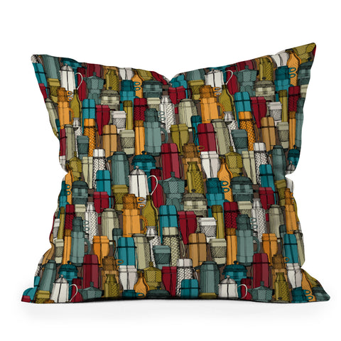 Sharon Turner Coffee Time Throw Pillow